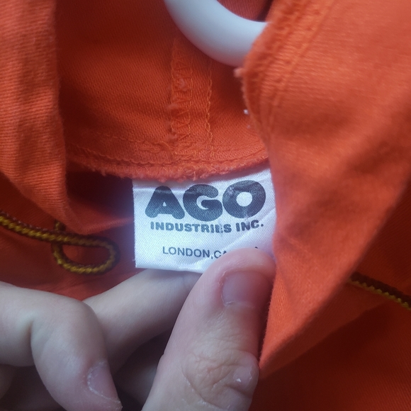 High Visibility Safety Jacket, Button-Up with Hood - Picture 11 of 15